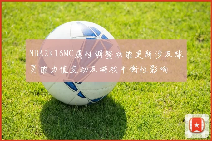 NBA2K16MC属性调整功能更新涉及球员能力值变动及游戏平衡性影响